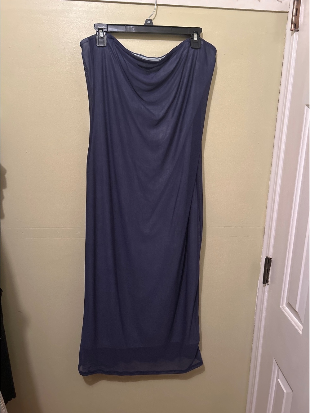 Wild Fable Navy Blue Strapless Maxi Dress XL
